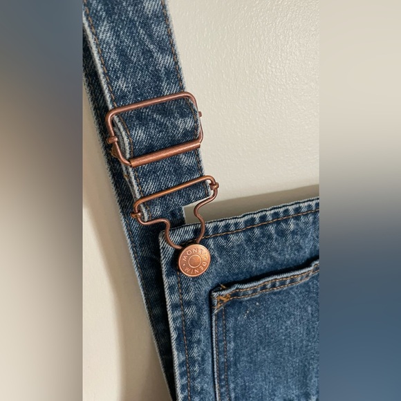 Monki Denim Dungarees S - Picture 4 of 4